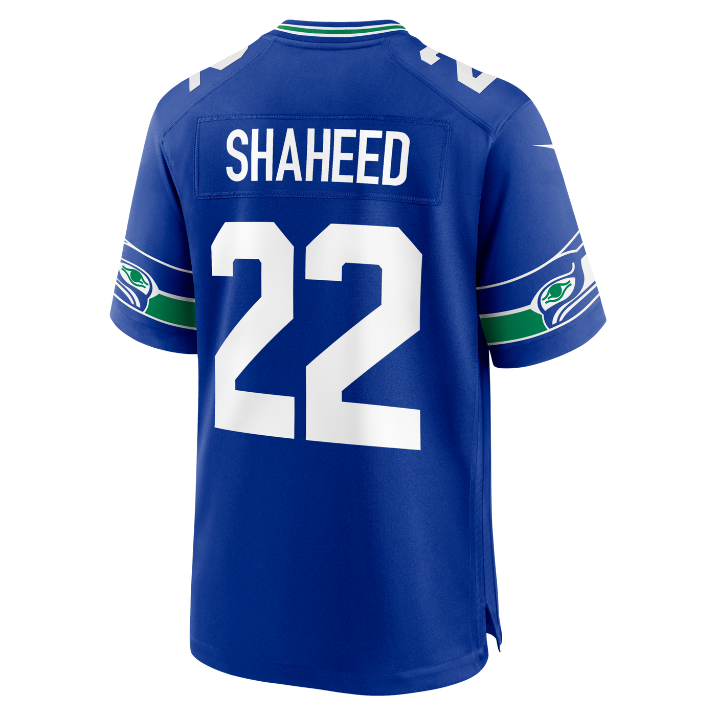 Seattle Seahawks Rashid Shaheed Nike Royal Alternate Game Jersey