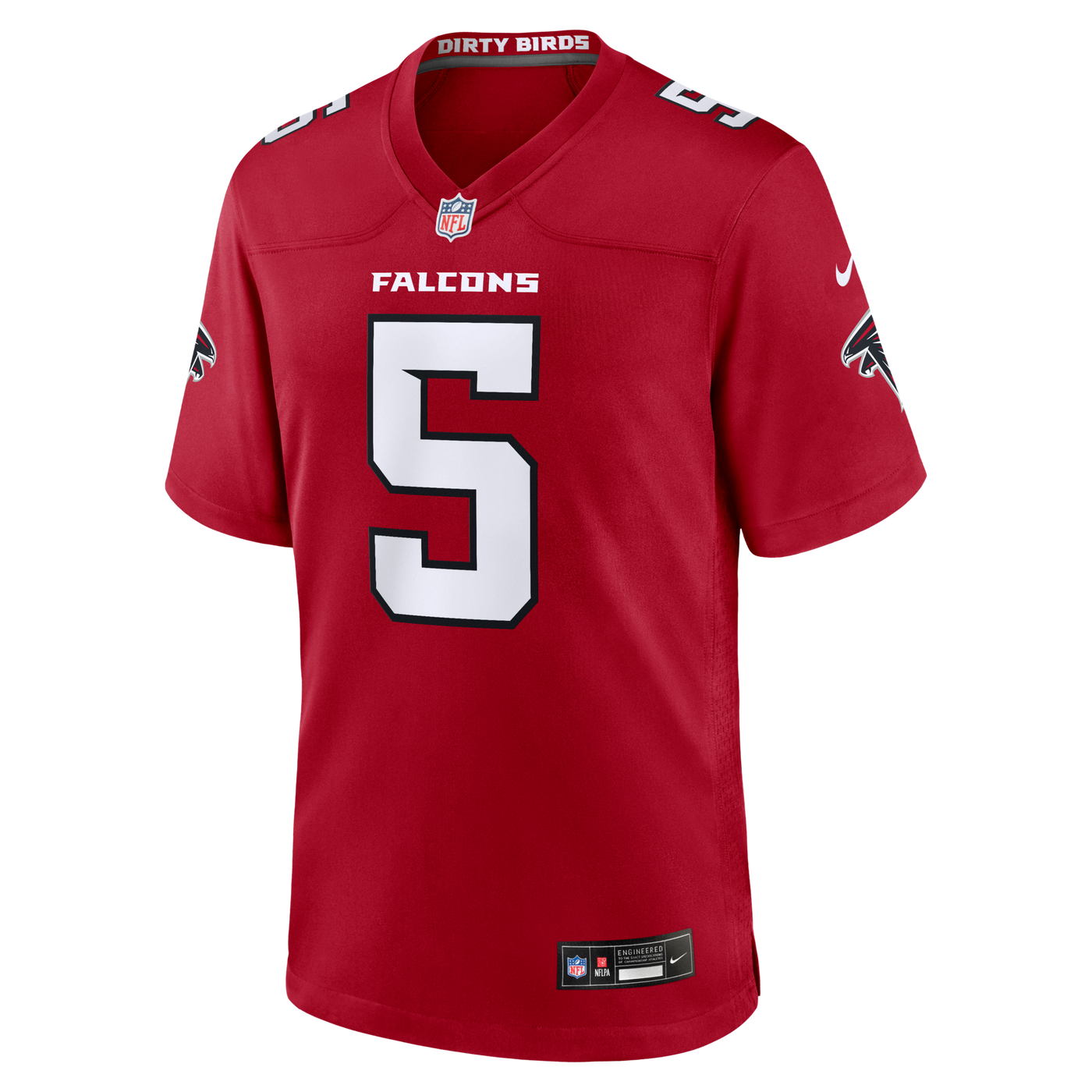 Atlanta Falcons Drake London Nike Red Game Jersey