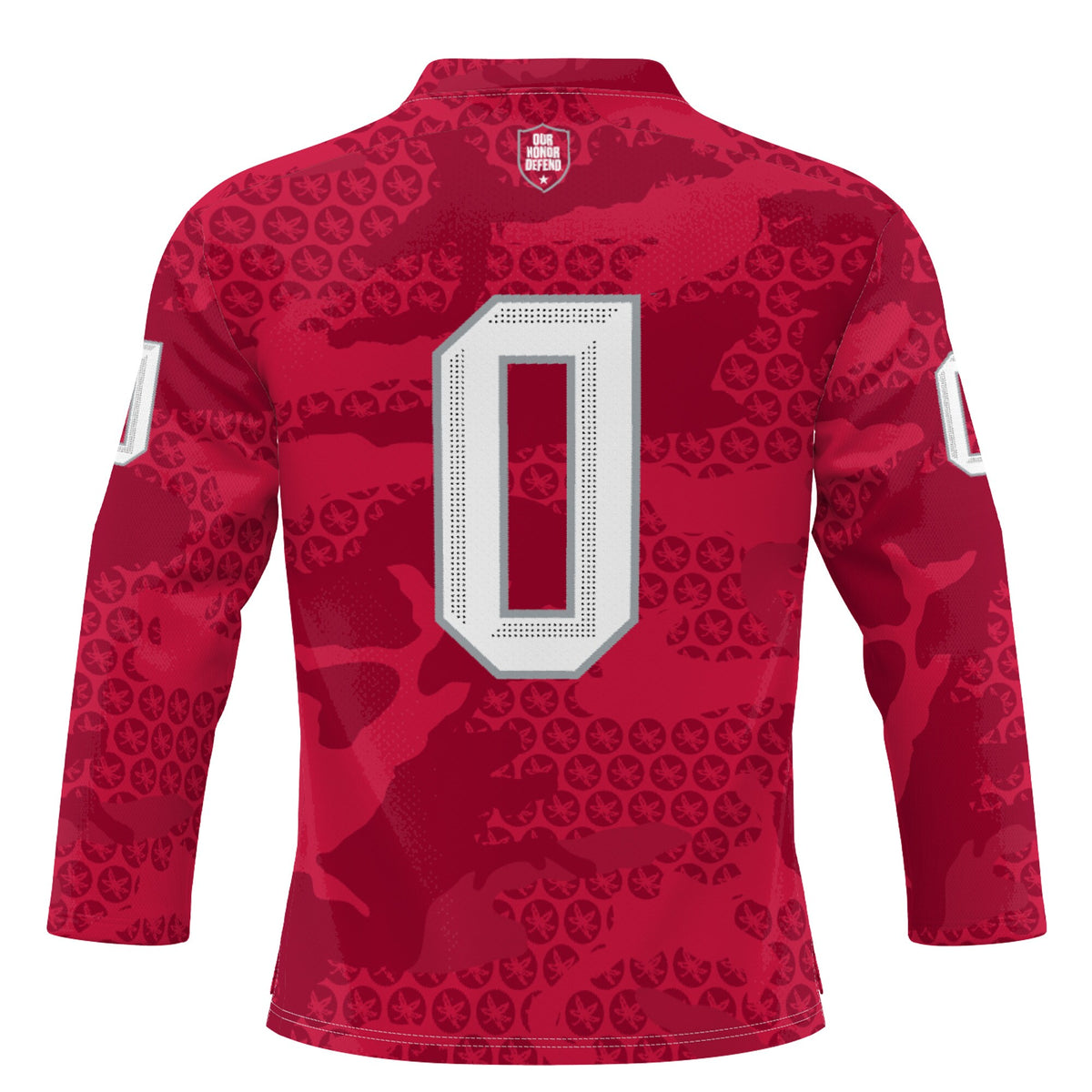 #0 Ohio State Buckeyes GameDay Greats Ice Hockey Jersey - Scarlet