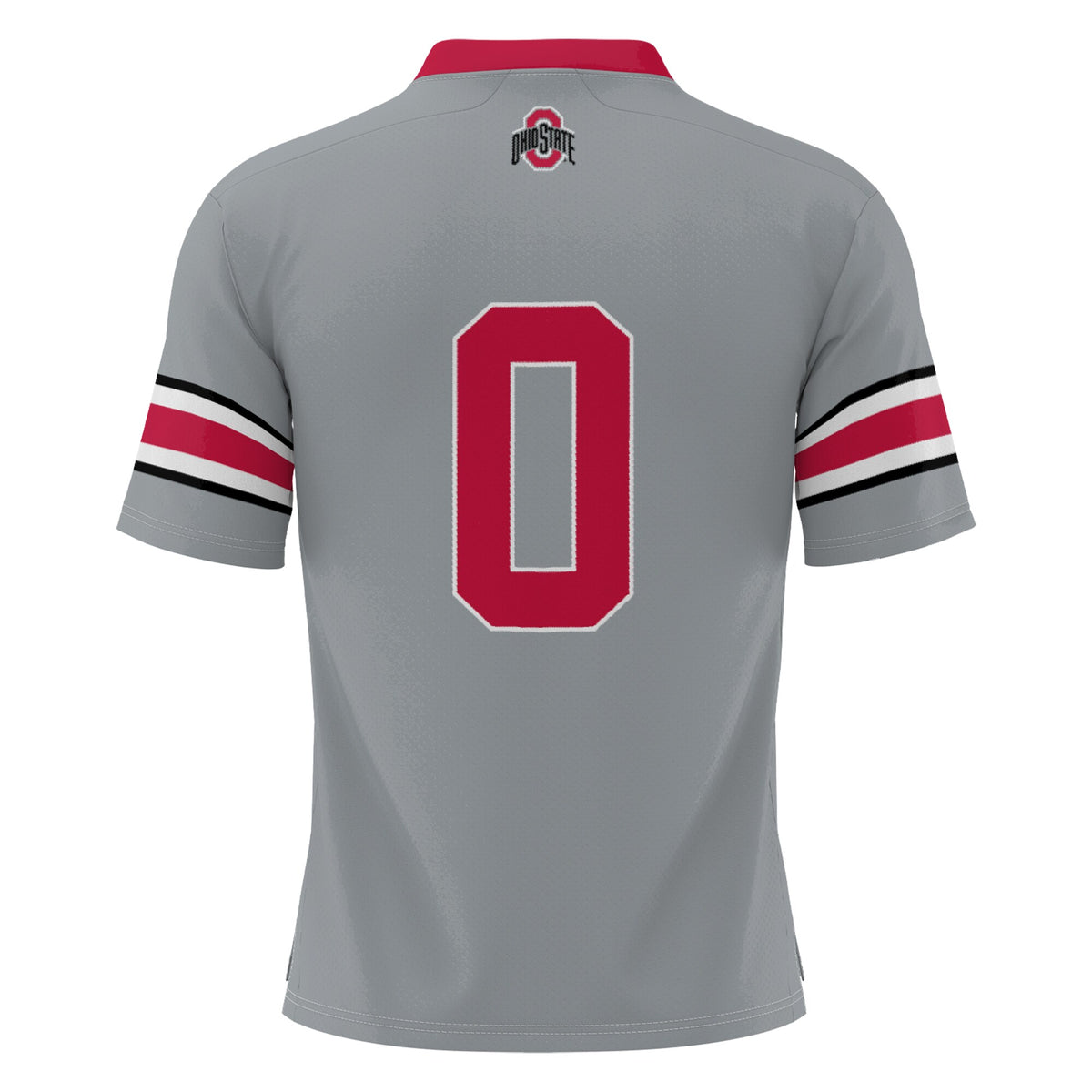 #0 Ohio State Buckeyes GameDay Greats Lightweight Lacrosse Jersey - Gray
