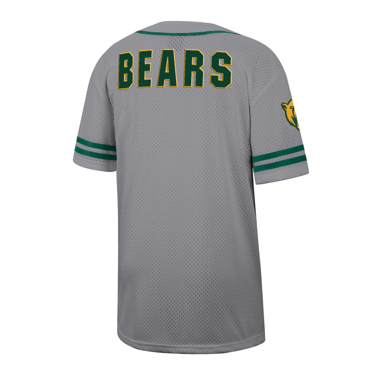 Baylor Bears Colosseum Free Spirited Baseball Jersey - Gray