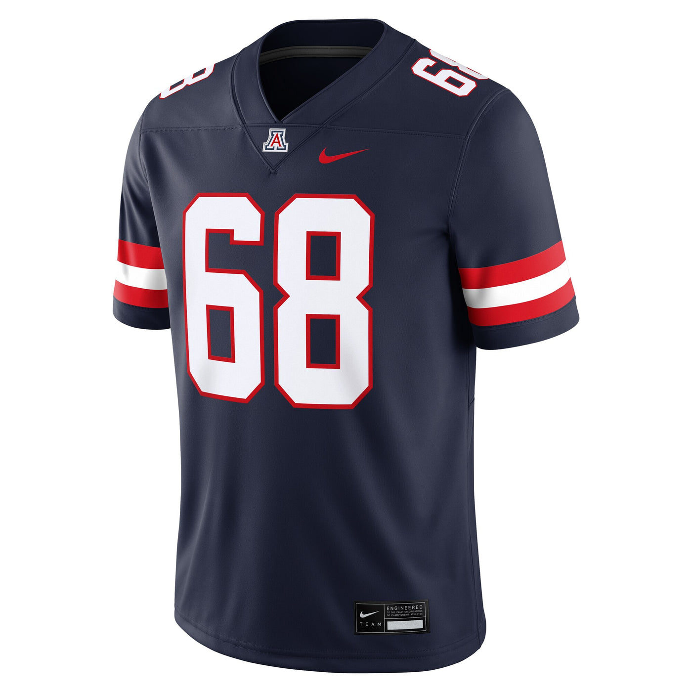 Nike Tedy Bruschi Navy Arizona Wildcats Home Game Jersey