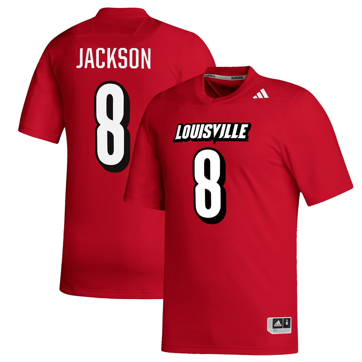 Lamar Jackson Louisville Cardinals Replica Football Alumni Jersey - Red