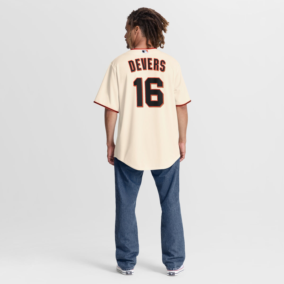 San Francisco Giants Rafael Devers Cream Home Replica Jersey