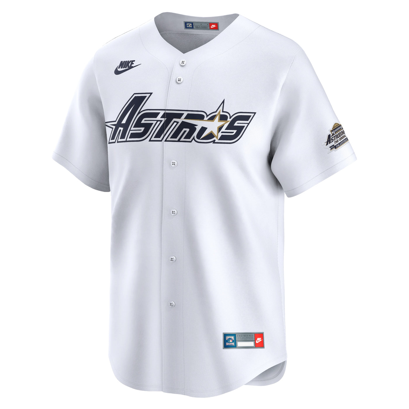 Houston Astros Craig Biggio Nike White Throwback Cooperstown Collection Limited Jersey