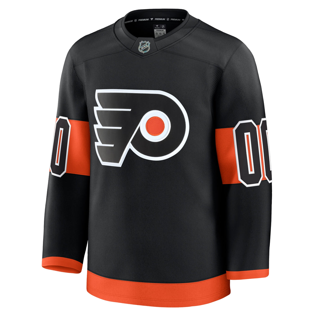 Philadelphia Flyers Fanatics Black Alternate Premium Custom Jersey