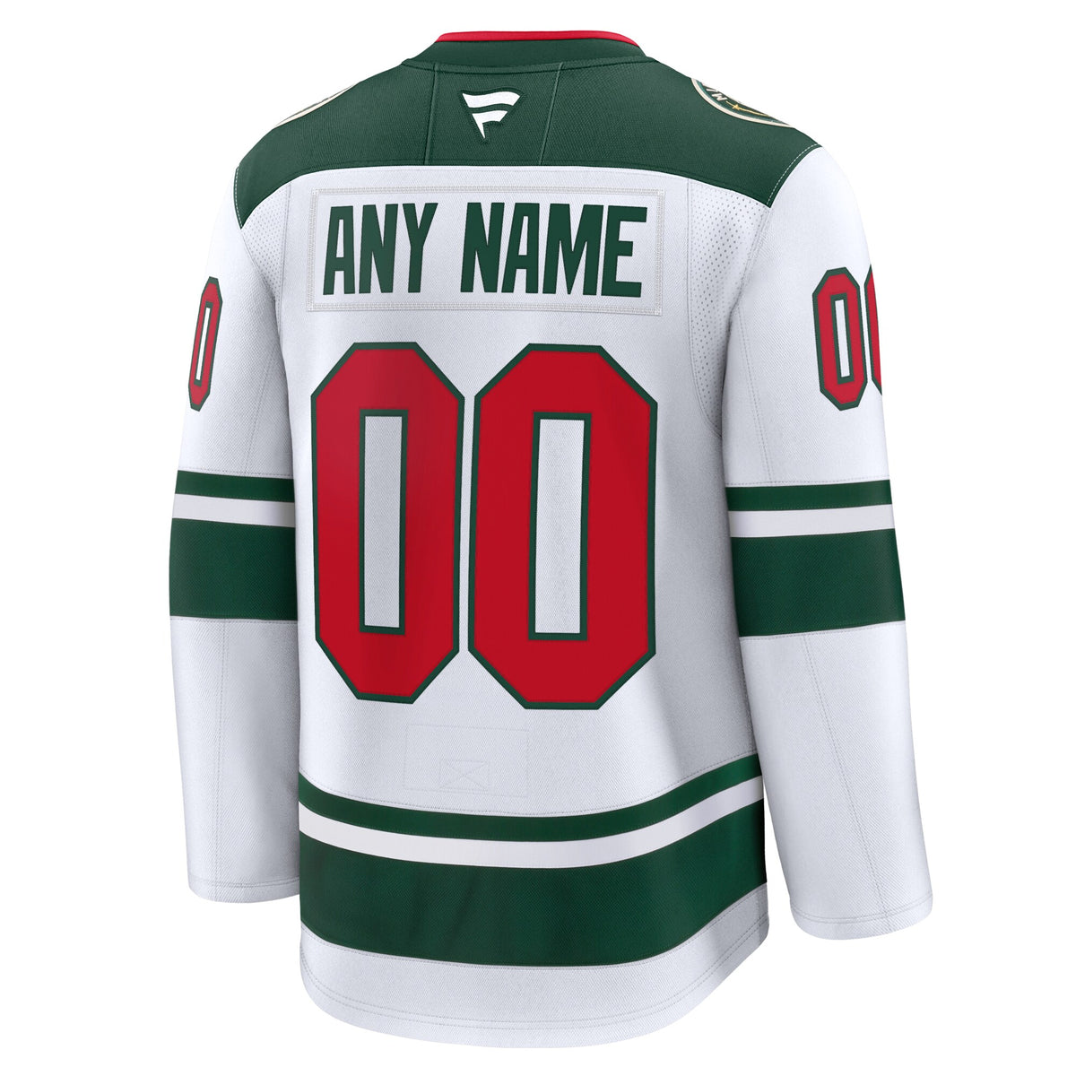 Minnesota Wild Fanatics White Away Premium Custom Jersey