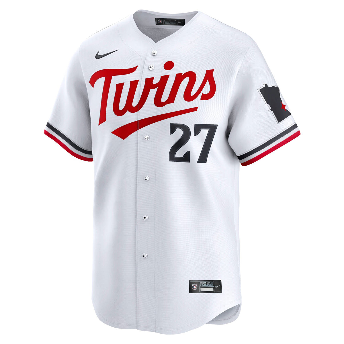 Minnesota Twins Ryan Jeffers White Home Limited Player Jersey