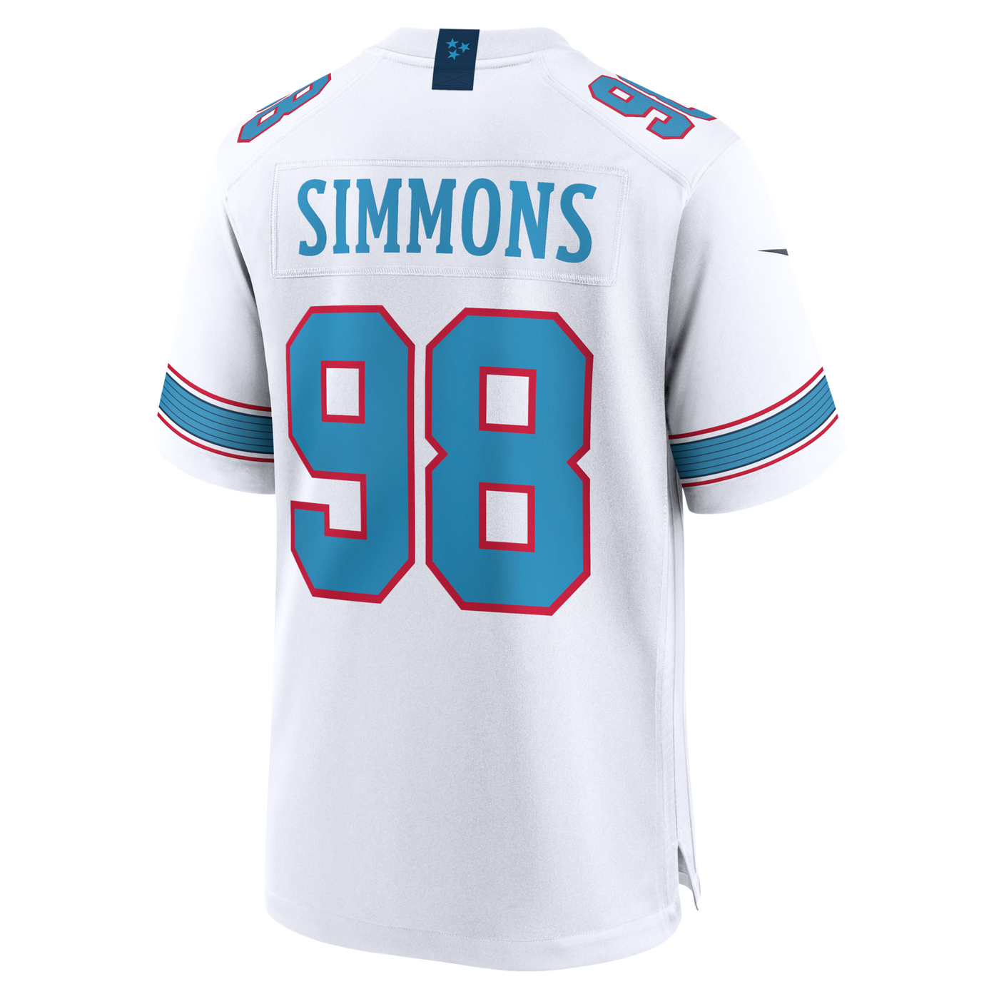 Tennessee Titans Jeffery Simmons Nike White Game Jersey