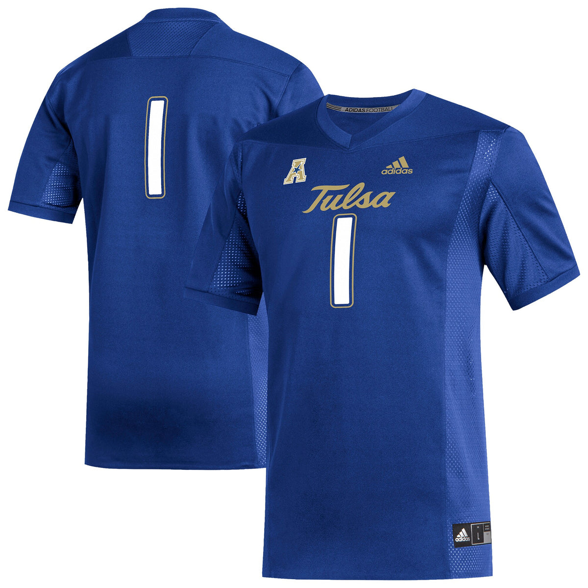 #1 Tulsa Golden Hurricane Replica Football Jersey - Royal