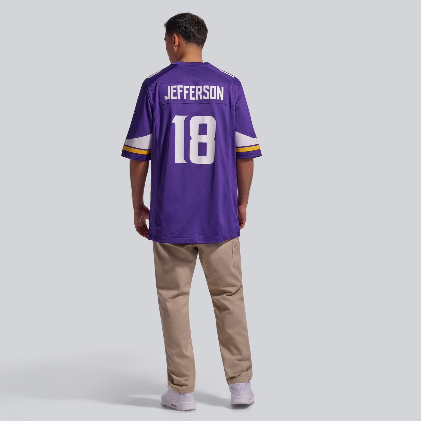 Minnesota Vikings Justin Jefferson Nike Purple Player Game Jersey