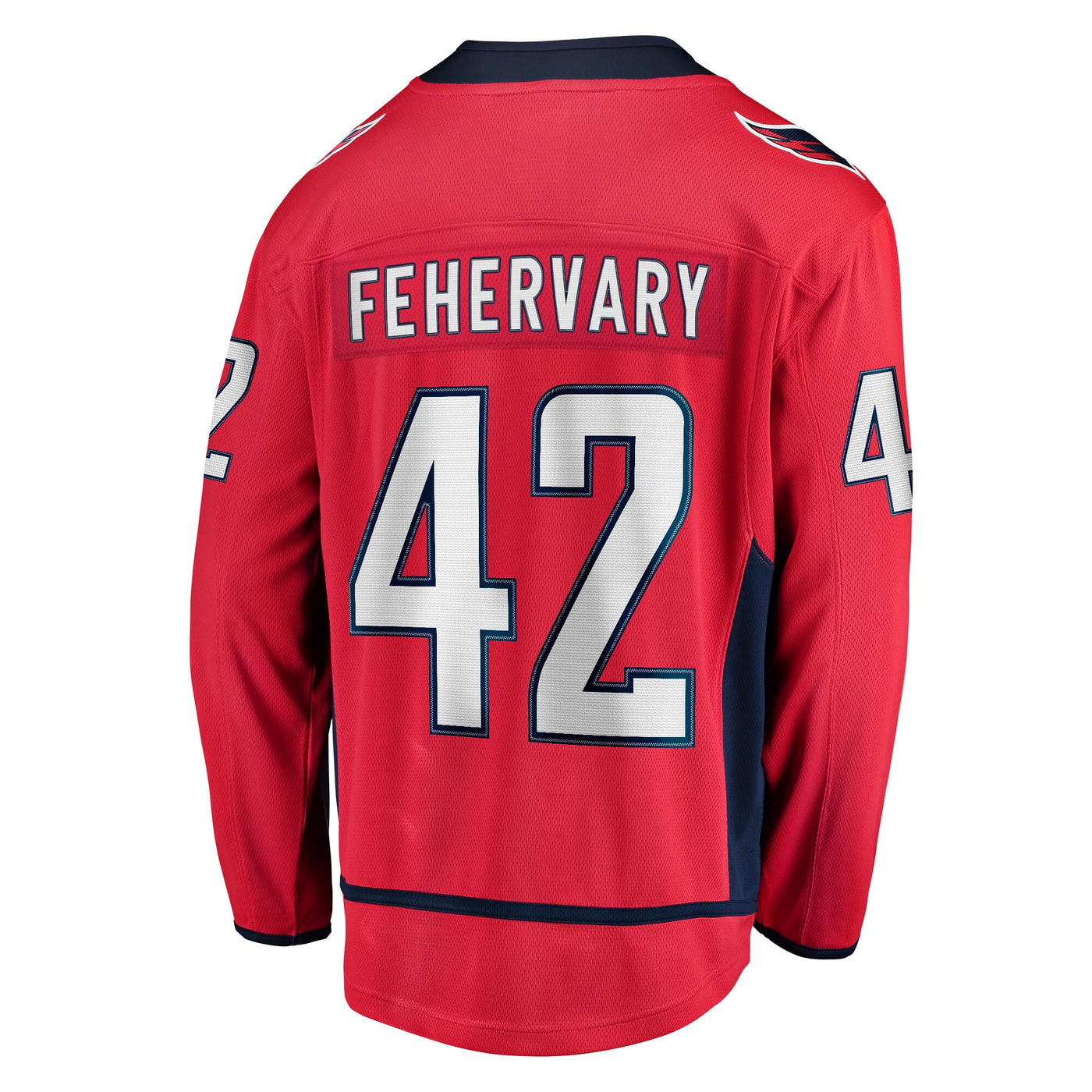 Washington Capitals Martin Fehervary Fanatics Red Home Breakaway Player Jersey