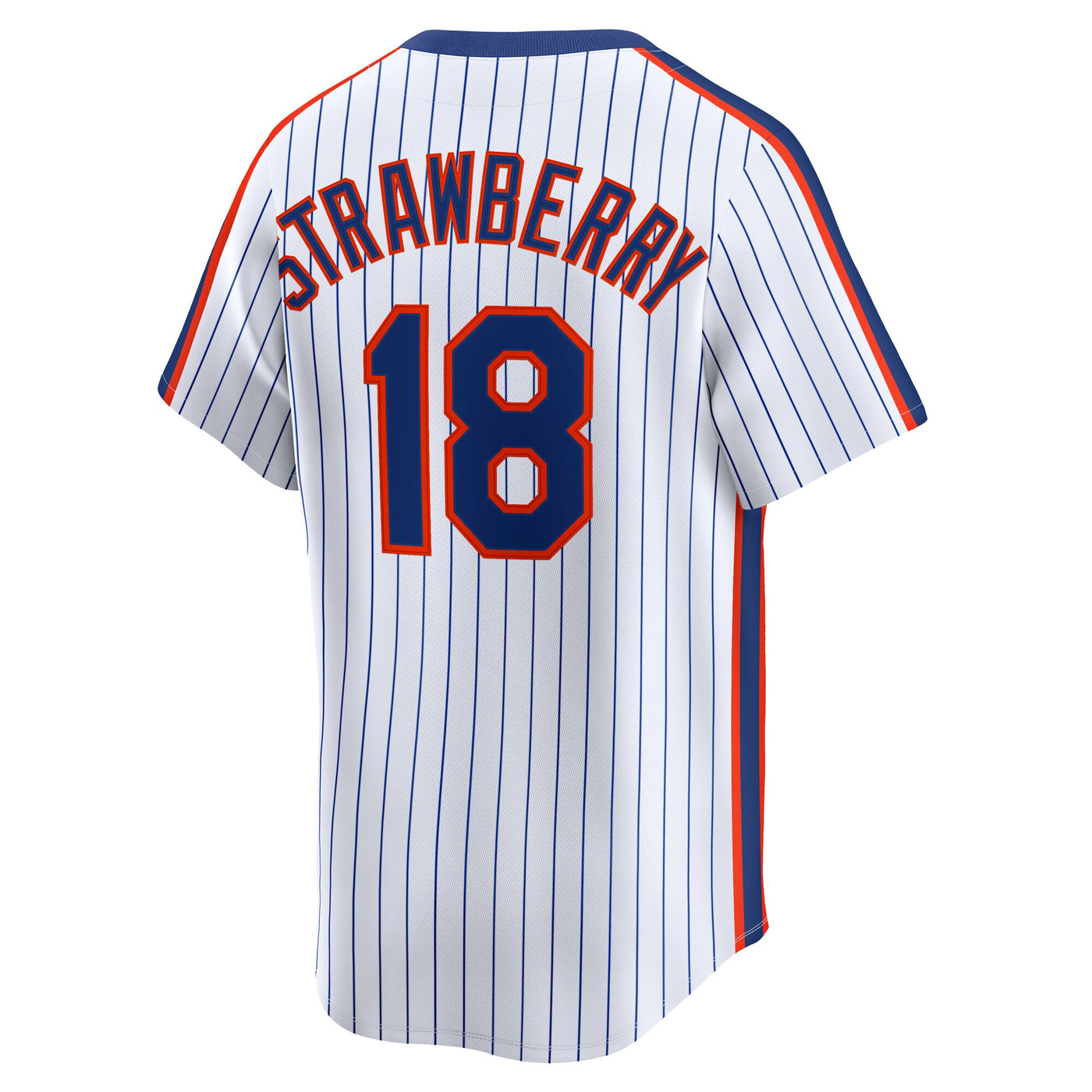 New York Mets Darryl Strawberry Nike White Throwback Cooperstown Collection Limited Jersey