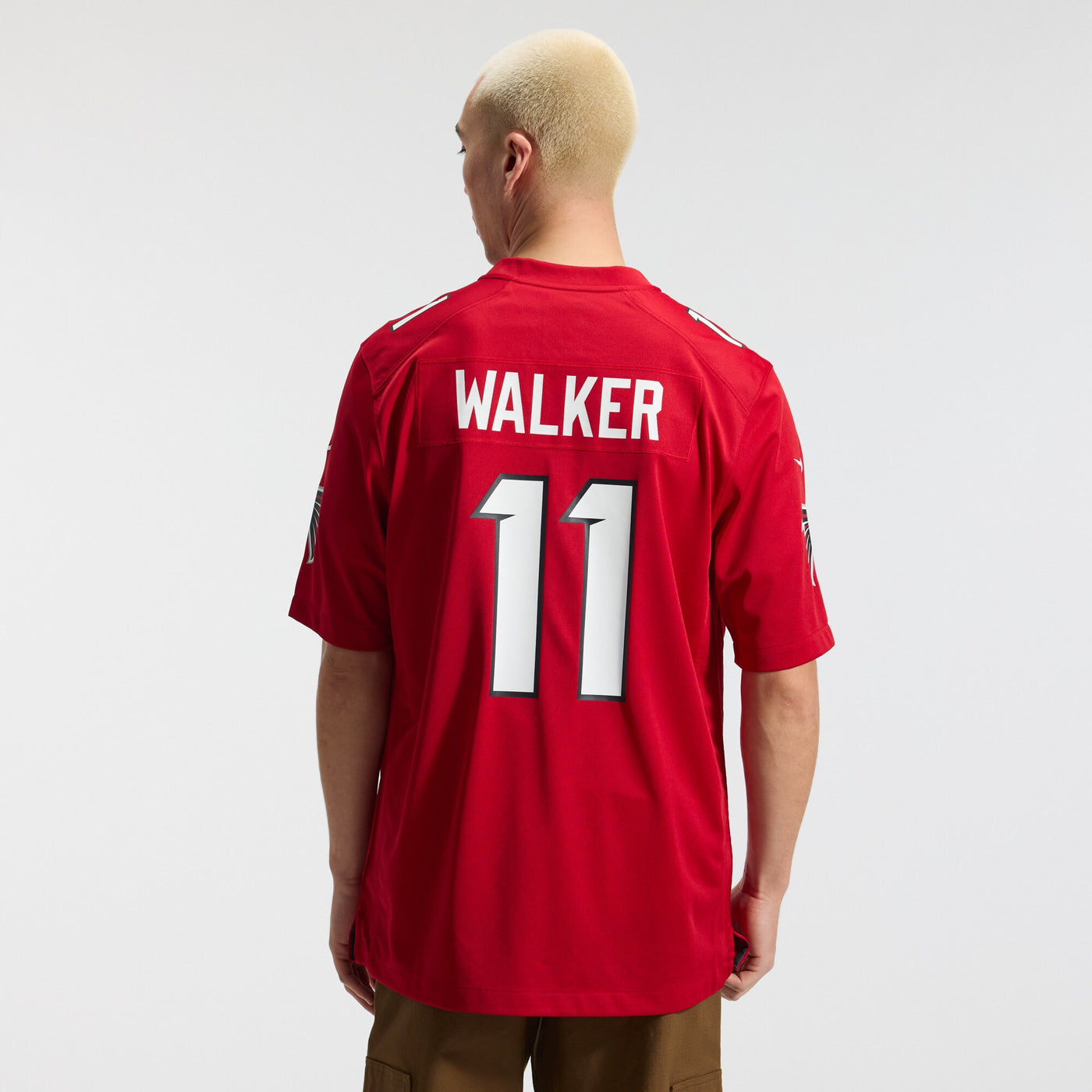Atlanta Falcons Jalon Walker Nike Red Game Jersey