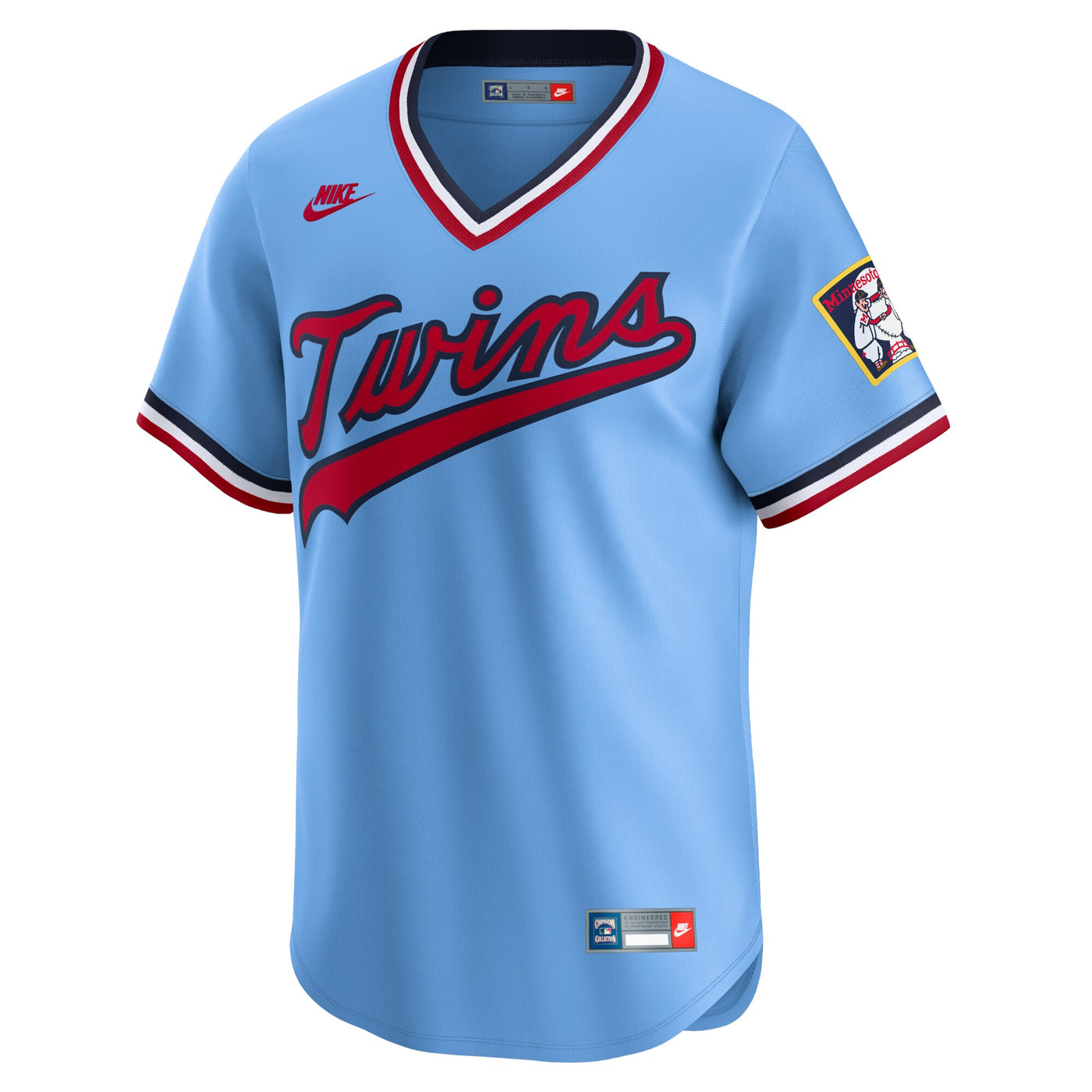 Minnesota Twins Nike Light Blue Cooperstown Collection Limited Jersey