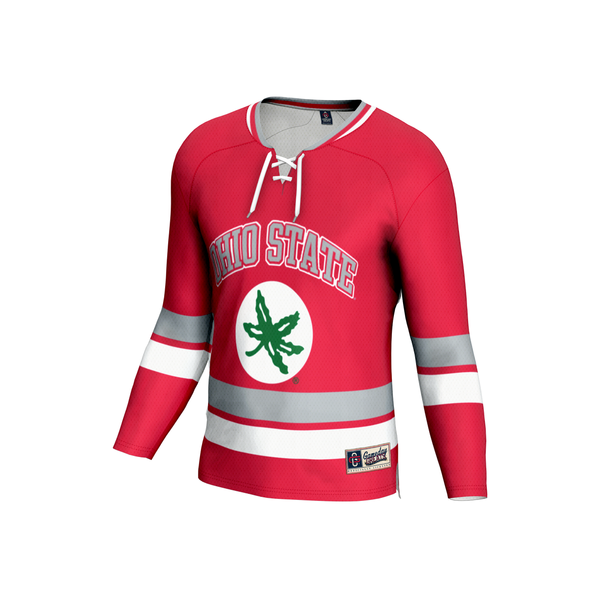 Ohio State Buckeyes GameDay Greats Lightweight Hockey Fashion Jersey - Scarlet