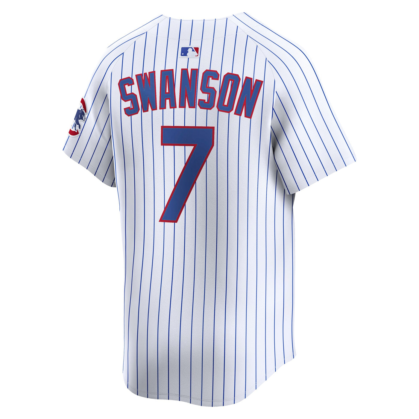 Chicago Cubs Dansby Swanson Nike White Home Limited Player Jersey
