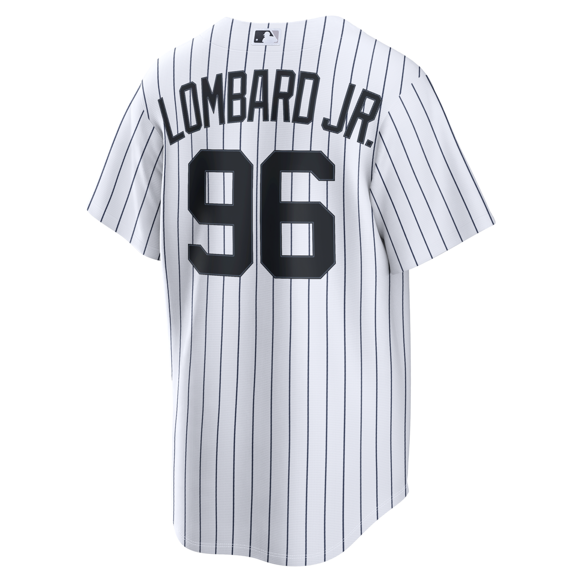 New York Yankees George Lombard Jr. White Home Replica Jersey