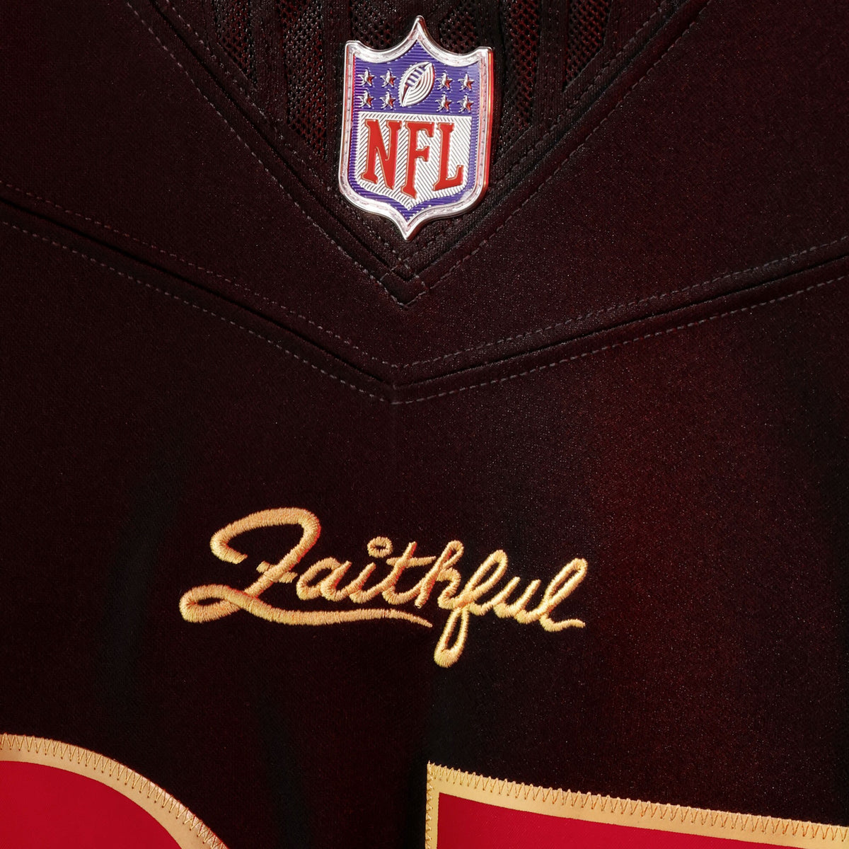 San Francisco 49ers Fred Warner Black 2025 Rivalries Collection Stitched Limited Jersey