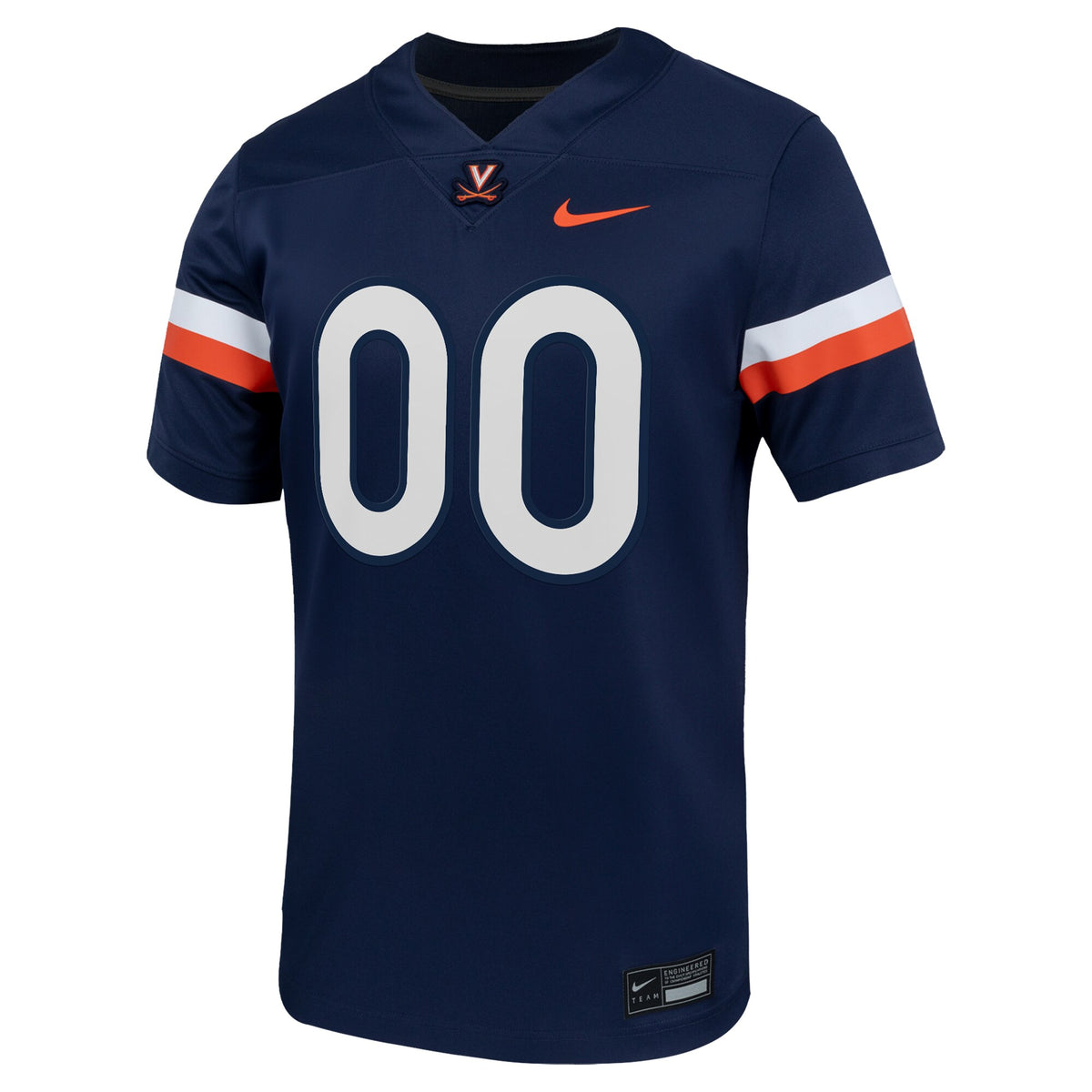 Virginia Cavaliers NIL Pick-A-Player Football Game Jersey - Navy