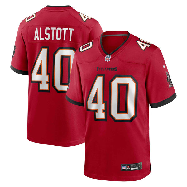 Tampa Bay Buccaneers Mike Alstott Nike Red Retired Player Game Jersey