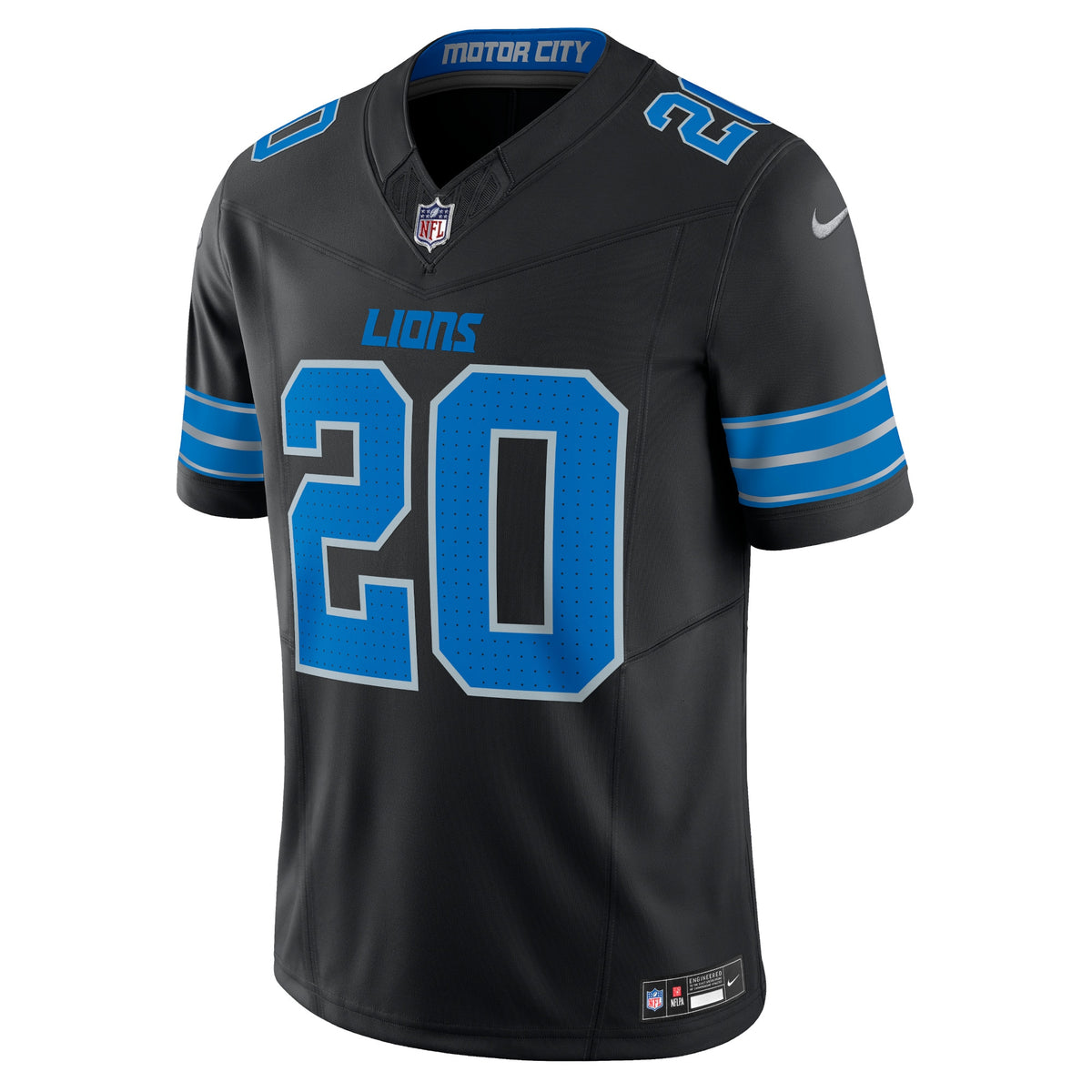 Detroit Lions Barry Sanders Black 2nd Alternate Vapor F.U.S.E. Limited Jersey
