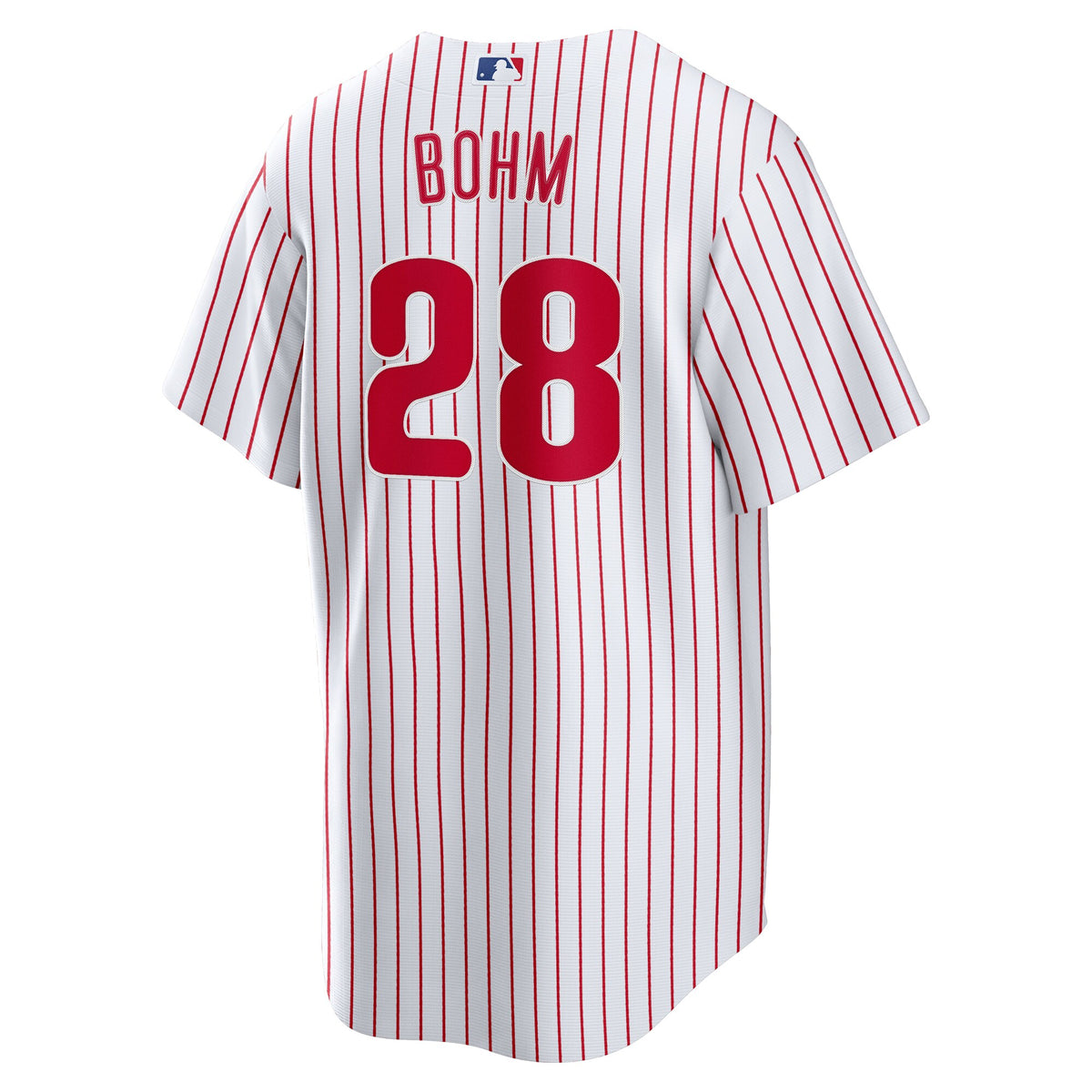 Philadelphia Phillies Alec Bohm White Home Replica Jersey