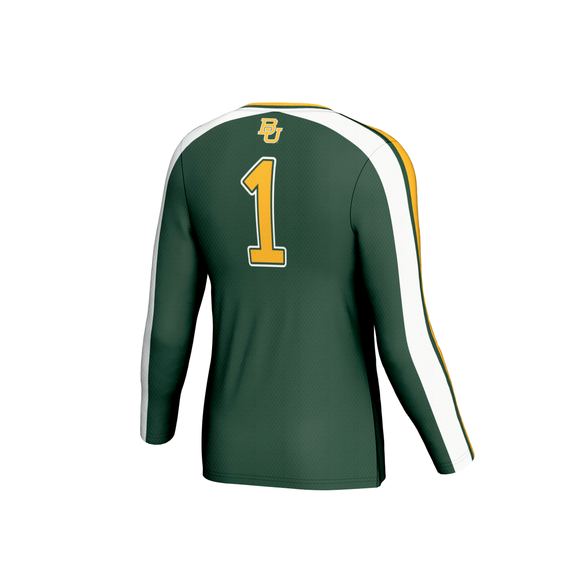 #1 Baylor Bears GameDay Greats Lightweight Volleyball Fashion Jersey - Green