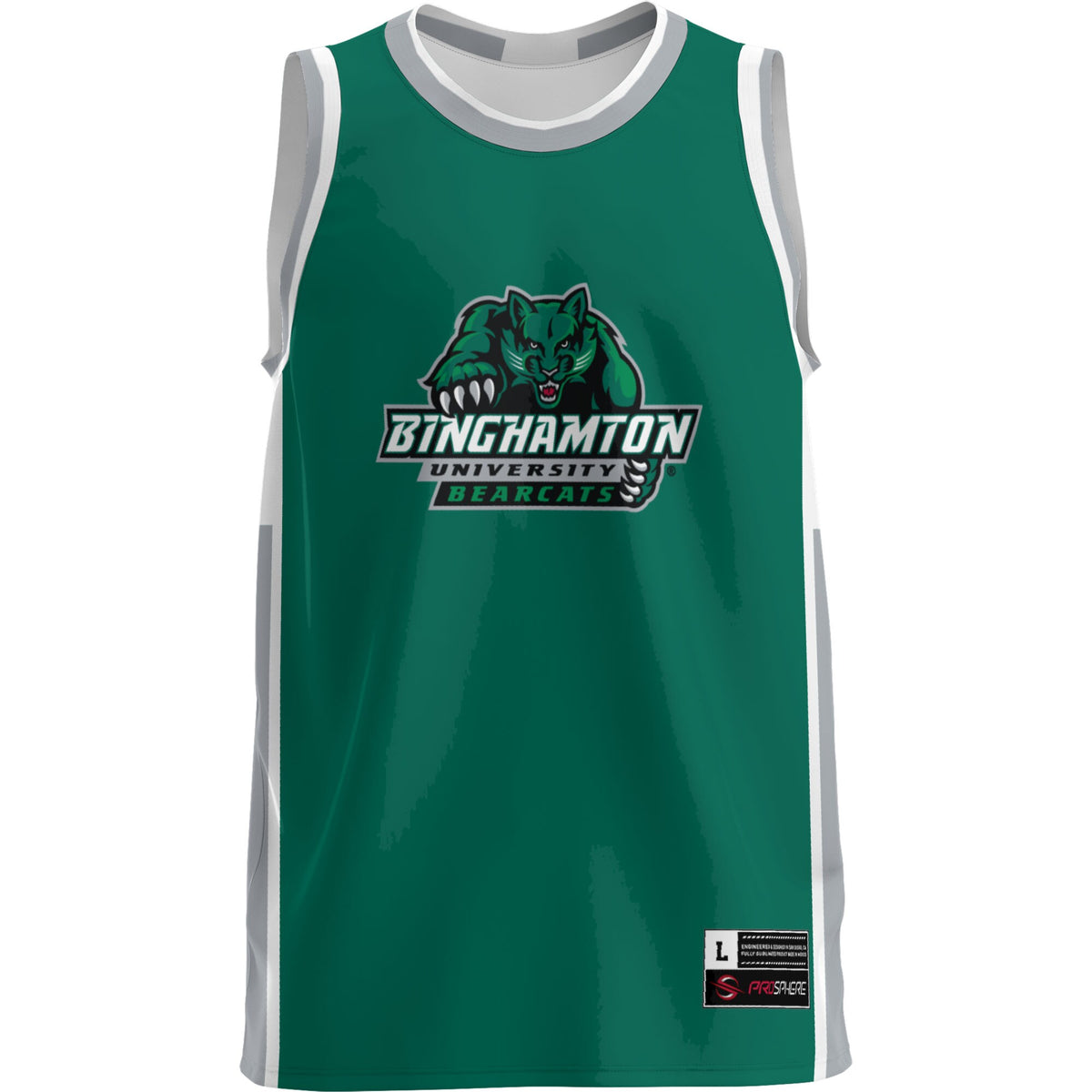 Binghamton Bearcats GameDay Greats Lightweight Basketball Jersey - Green