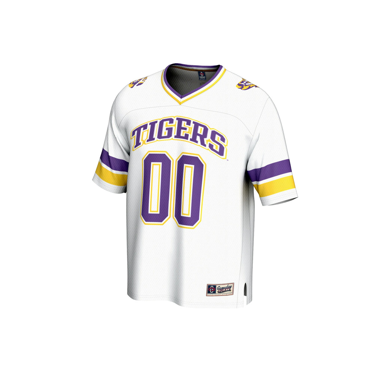 LSU Tigers GameDay Greats NIL Pick-A-Player Football Fashion Jersey - White