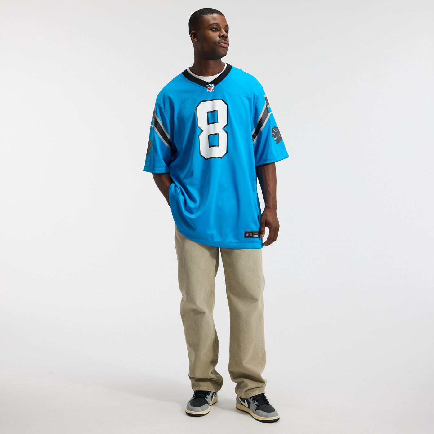 Carolina Panthers Jaycee Horn Nike Blue Alternate Game Jersey
