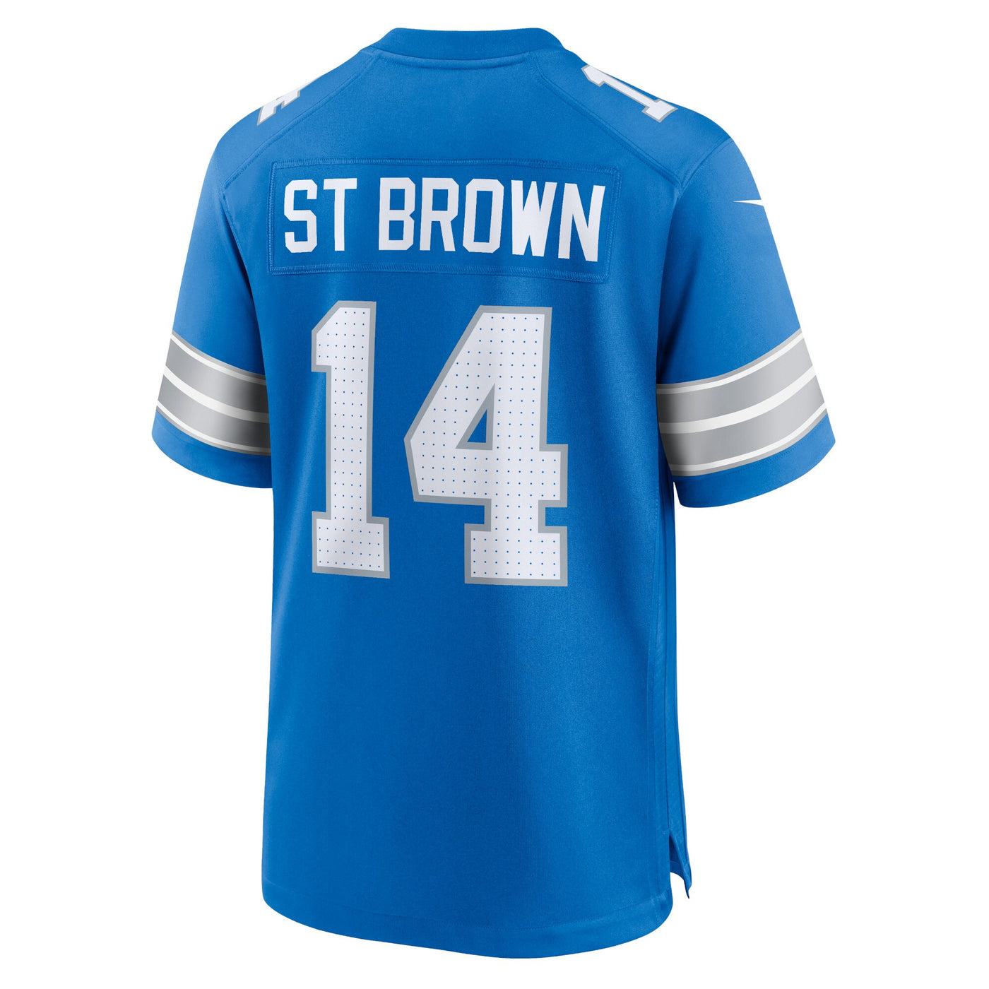 Detroit Lions Amon-Ra St. Brown Nike Blue Game Jersey
