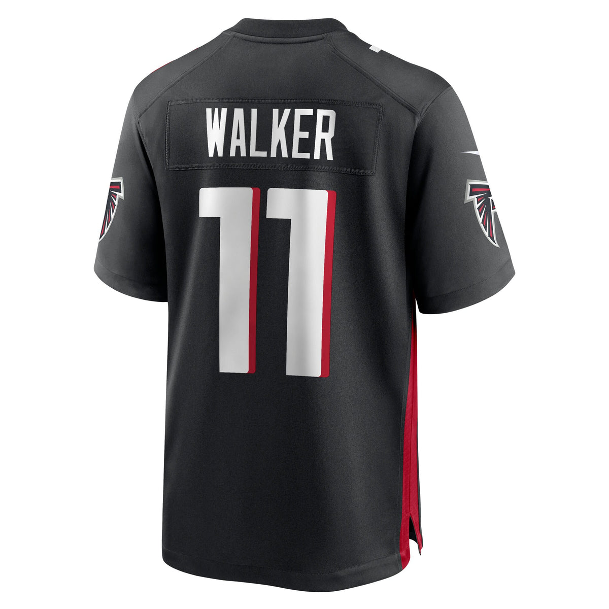 Atlanta Falcons Jalon Walker Black Team Game Jersey