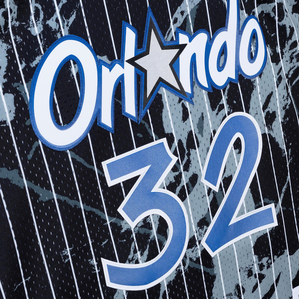 Orlando Magic Mitchell & Ness Shaquille O'Neal 1994 Team Marble Swingman Jersey - Black