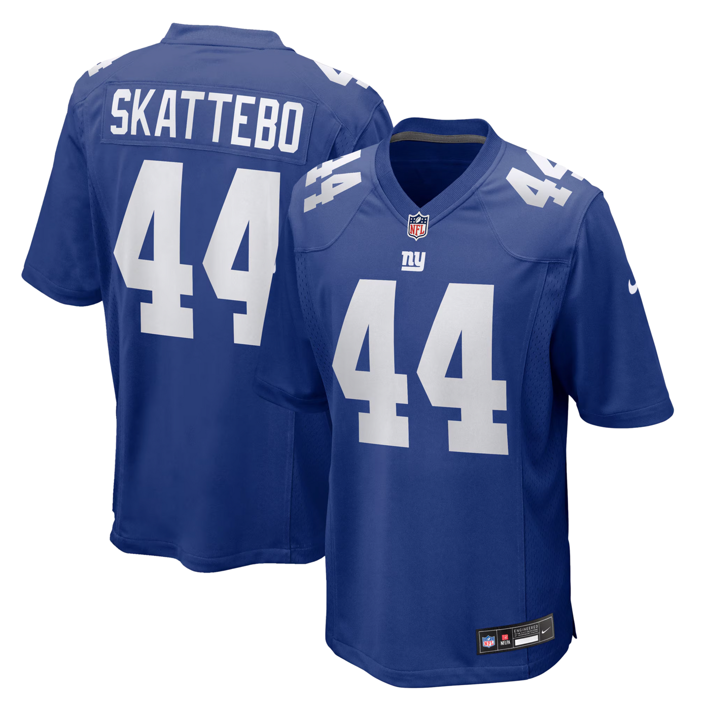 New York Giants Cam Skattebo Nike Royal Team Game Player Jersey