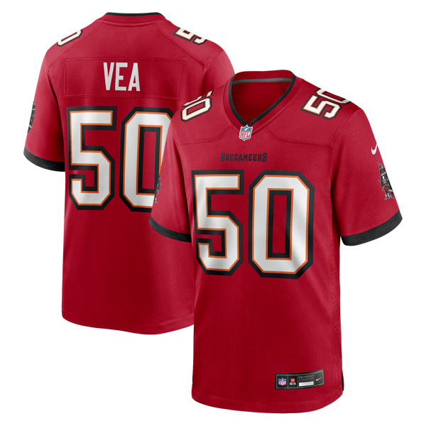 Tampa Bay Buccaneers Vita Vea Nike Red Game Jersey