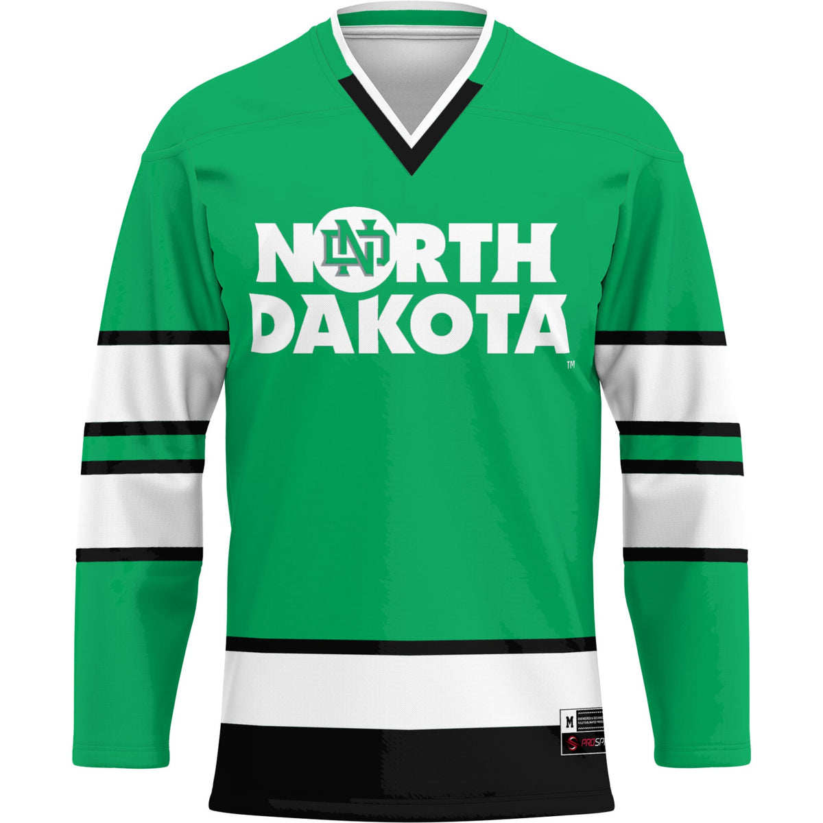 North Dakota GameDay Greats Hockey Jersey - Kelly Green