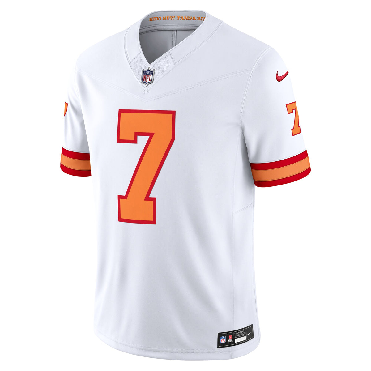 '76 Tampa Bay Buccaneers Bucky Irving White Vapor F.U.S.E. Player Limited Jersey