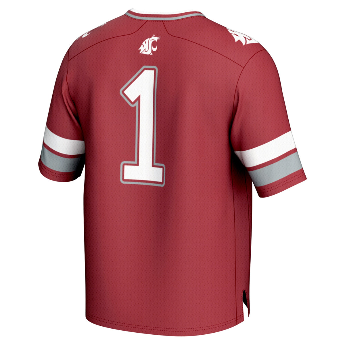 #1 Washington State Cougars GameDay Greats Lightweight Collegiate Football Fashion Jersey - Crimson