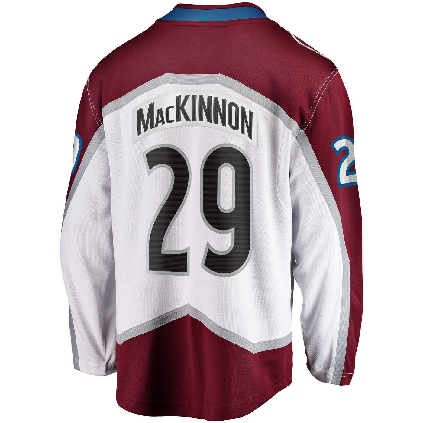 Colorado Avalanche Nathan MacKinnon Fanatics White Breakaway Jersey
