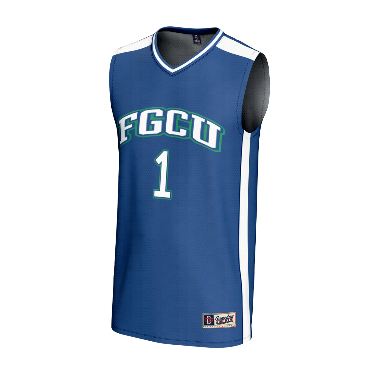 #1 Florida Gulf Coast Eagles GameDay Greats Lightweight Basketball Jersey - Blue