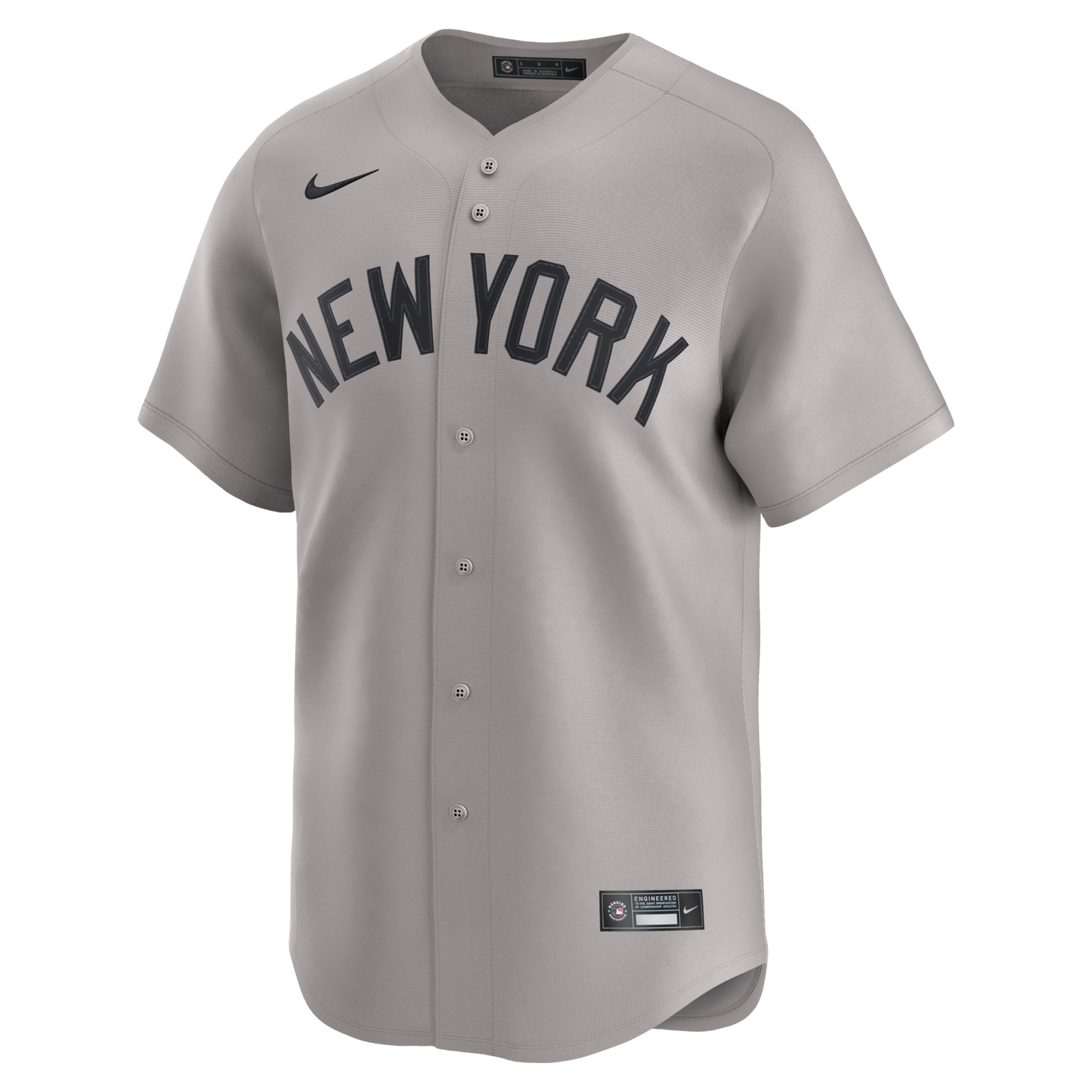New York Yankees Aaron Judge Nike Gray Road Limited Player Jersey