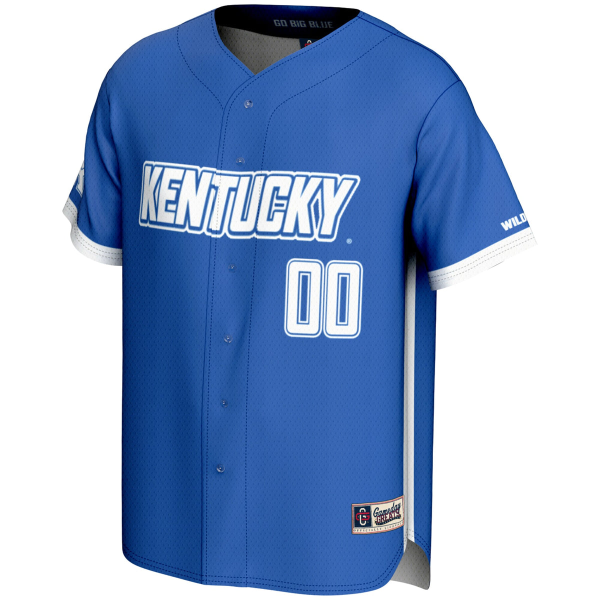 Kentucky Wildcats GameDay Greats NIL Pick-A-Player Lightweight Baseball Jersey - Royal