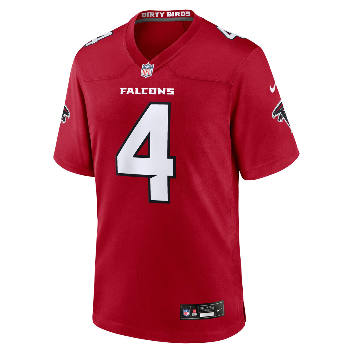 Atlanta Falcons Jahan Dotson Red Team Game Jersey