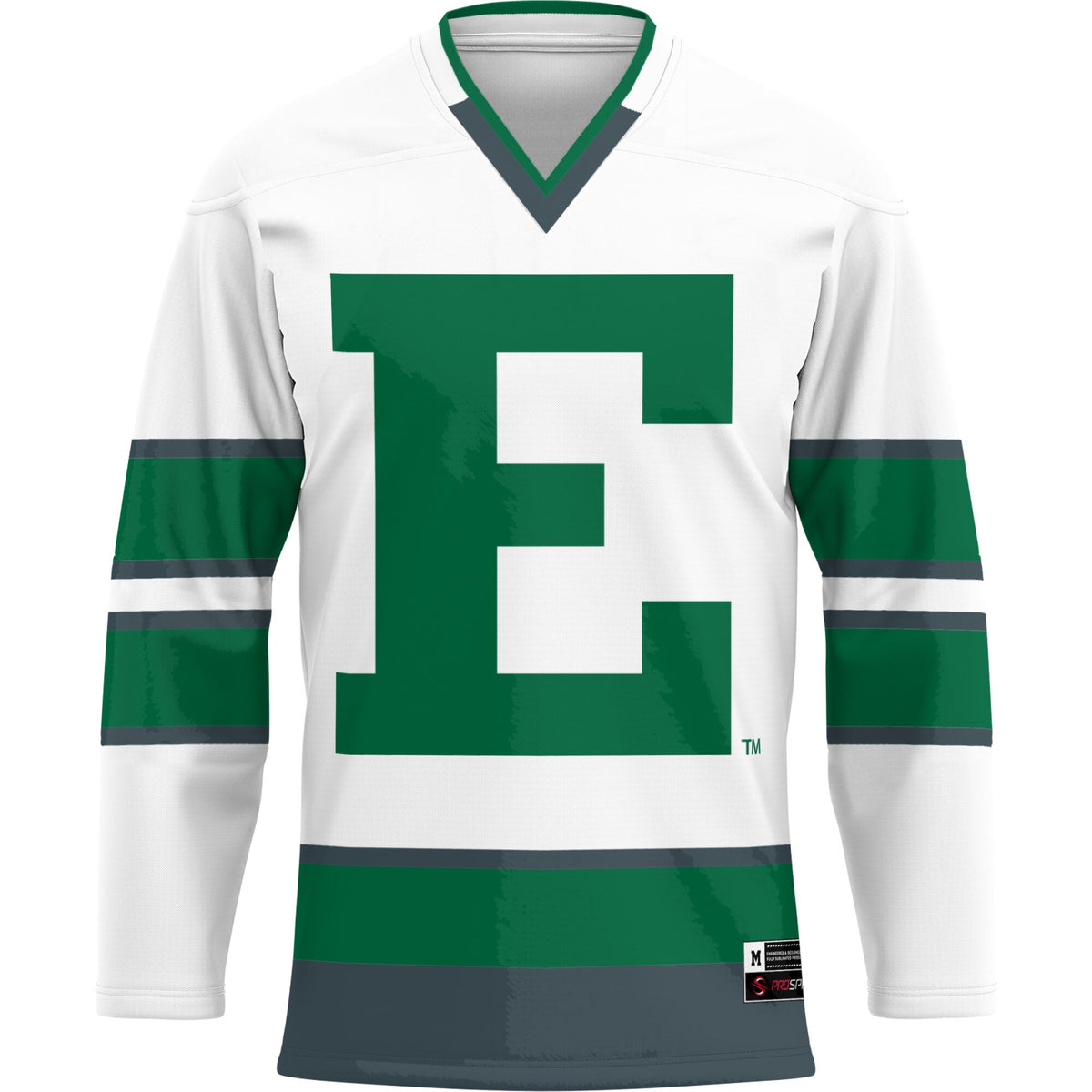 Eastern Michigan Eagles GameDay Greats Hockey Jersey - Green
