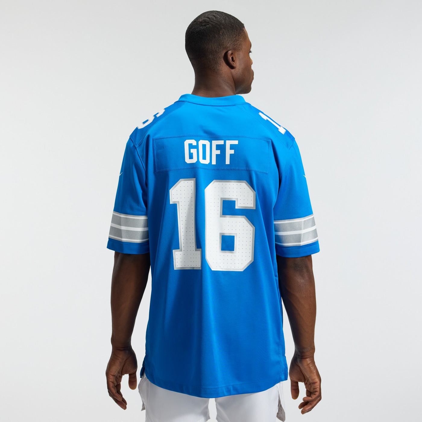 Detroit Lions Jared Goff Nike Blue Game Jersey