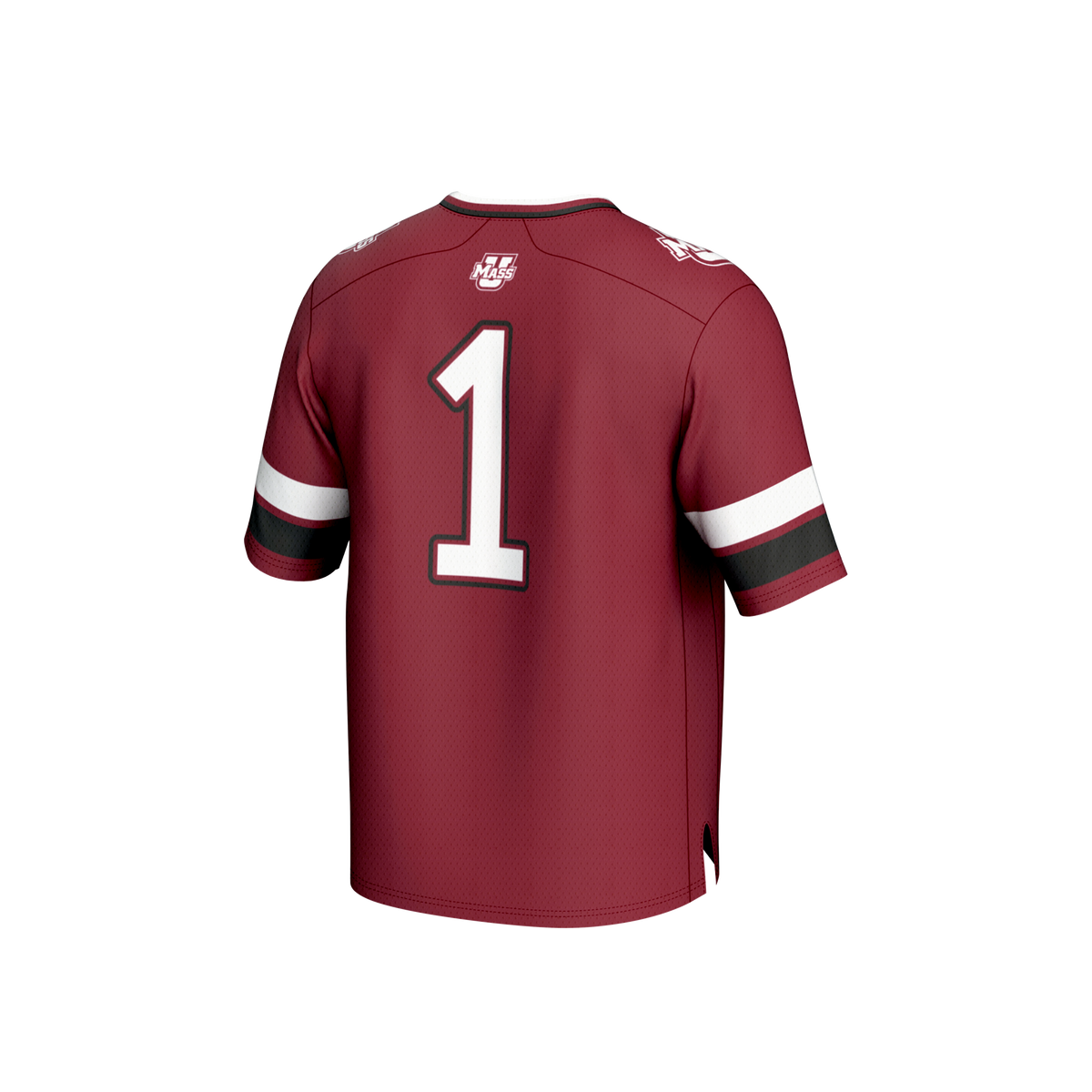 #1 UMass Minutemen GameDay Greats Lightweight Collegiate Football Fashion Jersey - Maroon
