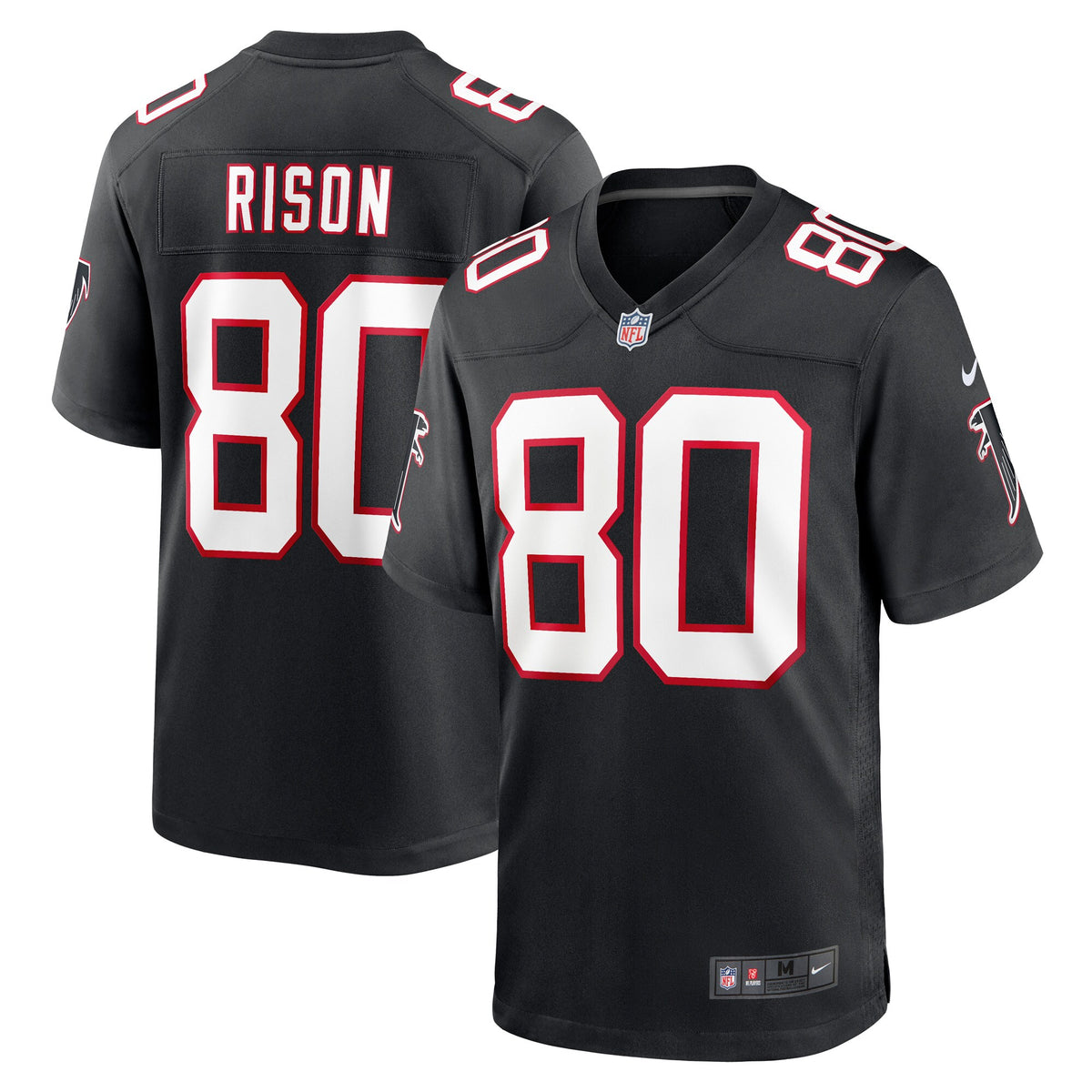 Atlanta Falcons Andre Rison Black Retired Player Jersey