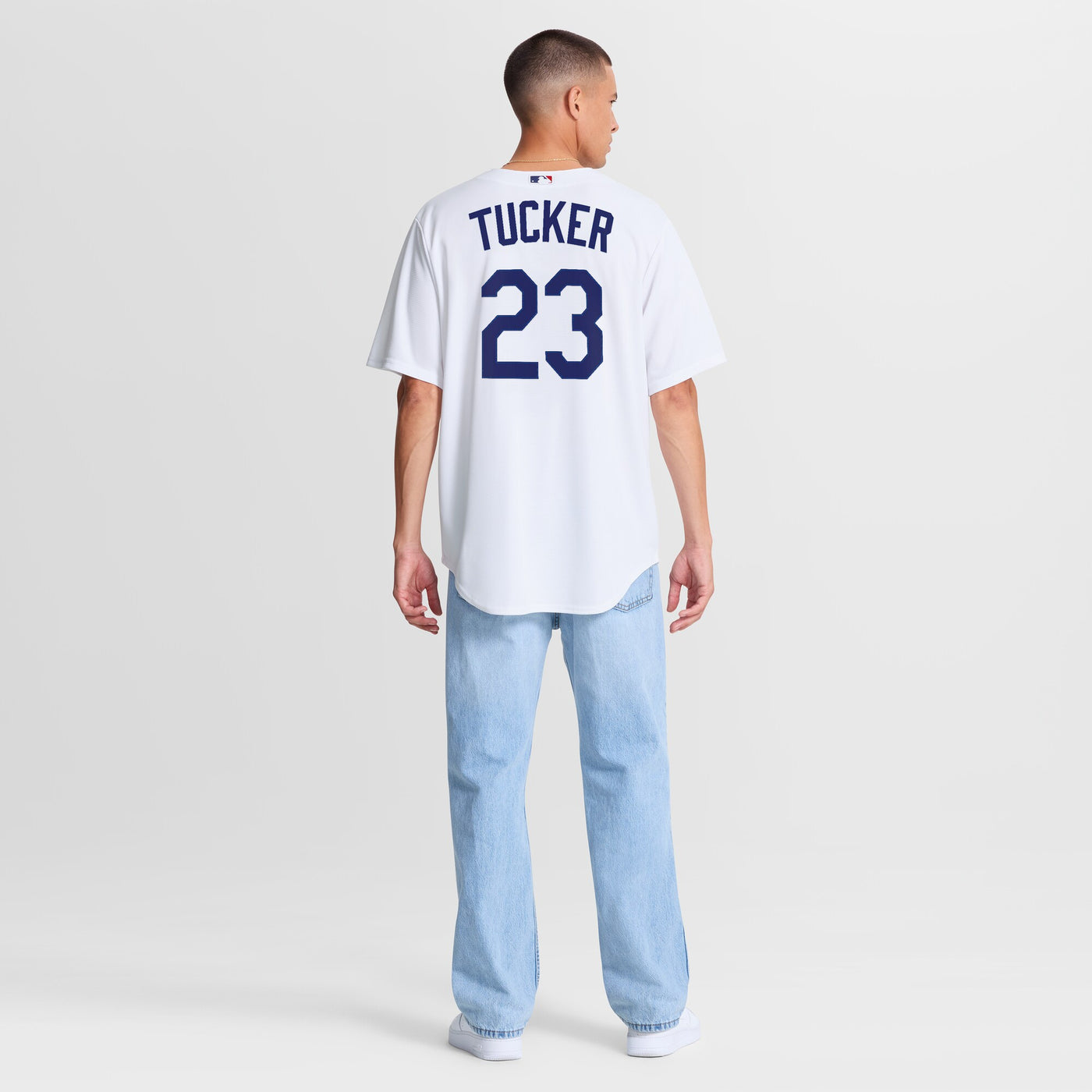 Los Angeles Dodgers Kyle Tucker Nike White Home Replica Jersey