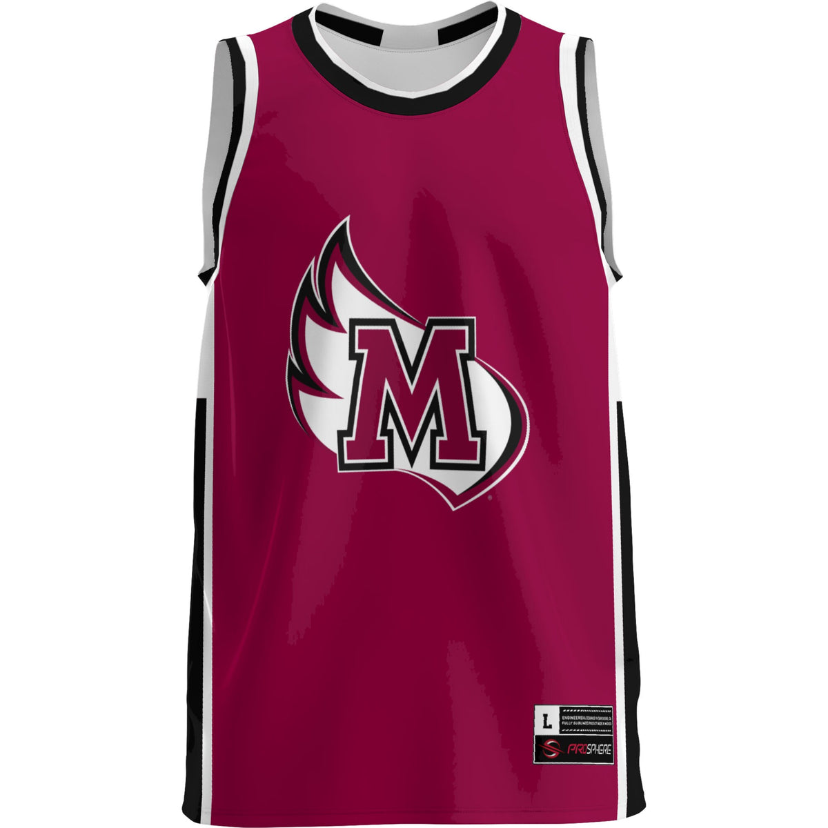 Meredith College Avenging Angels GameDay Greats Lightweight Basketball Jersey - Maroon